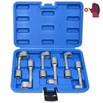 Yuesstloo 1/2" Dr Injection Line Socket Wrench 6pcs, Chrome Vanadium Steel. Fixed Price $40.25.