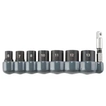 Makita E-01694 8pc 1/4in Drive Metric Xps 6-point Impact Socket Set W/ Adapter. Fixed Price $16.95.