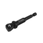 Titan 10 Pk. 1/4 In. Dr. 2-1/2 Wobble Socket Adapter. Fixed Price $25.58.