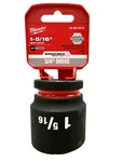 Milwaukee 49-66-6312 3/4" Drive Standard Length Impact Socket 1-5/16" 6 Point. Fixed Price $19.99.