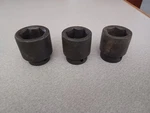 Armstrong 3/4 Impact Large Size Socket Set Of 3 Sockets. 1 5/16, 3/8, 1/2. Fixed Price $31.99.