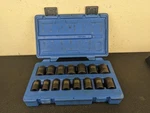 #bn386 Cornwell Blue Power Cbpi3m 15pc Metric 1/2" Driver Socket Set 10-24mm. Fixed Price $99.95.