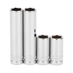 Mixpower 4pcs 1/4"drive 8mm Deep&shallow Socket, 6 Point, Cr-v Steel,. Fixed Price $12.04.