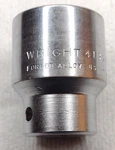 Wright Tool 1/2 Drive 12pt Sae 1-1/8" Shallow Socket 4136 Usa. Fixed Price $6.95.