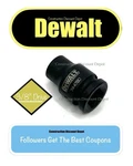 Dewalt Easy Read 3/8" Drive In Shallow 6 Point Black Impact Socket 74-480. Fixed Price $10.96.