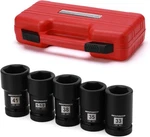 Mixpower 5pcs 1" Drive Truck Combination Budd Wheel Impact Socket One Size. Fixed Price $110.99.