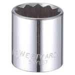 Westward 53yu57 Socket, Steel, Chrome, 1 3/16 In. Fixed Price $7.67.