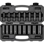 Drive Deep 12-point Impact Socket Set With Case, 17-piece (5/16-1-1/4 In.). Fixed Price $96.00.