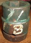 Wright 1-1/8" 1 1/8 In 1" Drive 6 Point Impact Socket 8836 (bin189). Fixed Price $15.00.