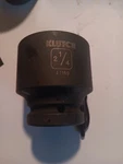 Klutch 41169 Jumbo Impact 1" Dr Socket 2 1/4". Fixed Price $30.00.