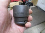 Nos Proto 7434s 1-1/16" 1/2" Drive 8 Point Impact Socket Usa Square Head. Fixed Price $25.00.