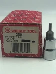 Wright Tool 3204 3/8"dr Allen Type Socket W/bit 1/8" Usa Made Free Shipping. Fixed Price $11.95.