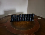 Almost New Matco Usa 1/2" Dr. Swivel Impact Universal Pinless Socket Set. Fixed Price $359.95.