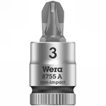 Wera 05003355001 8755 A Pozidriv Zyklop Bit Socket, 1/4 Inch Drive, Pz3. Fixed Price $13.72.