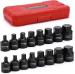 Casoman 16 Piece 3/8 Inch Drive Low Profile Impact Hex Driver Variety Pack. Fixed Price $36.99.