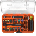 Klein Tools 65302knect Impact Socket Set, Knect (s) 33-piece Sae Set. Fixed Price $140.99.