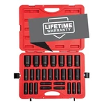 26-piece Metric Impact Socket Set, 1/2 Inch Drive, 10mm-36mm, Cr-mo. Fixed Price $220.90.