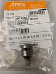Apex Ex-375-b Square Drive Adapter/reducer 1/2" Female Square, 3/8" Male New. Fixed Price $19.00.