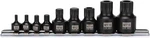 9pcs 14 38 12 Drive Low Profile Triple Square Bit Socket Set Tamperproof T. Fixed Price $24.20.