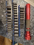 Matco Tools 3/8 Drive 3 Sets Metric Shallow 6 And 12 Point 1/4" Deep. Fixed Price $299.00.