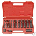Sunex 3325 25 Pc 3/8dr Sae 6pt Master Impact Socket Set. Fixed Price $123.75.
