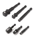 Titan Tools 12001 6 Pc. Stubby And Wobble Socket Adapter Set. Fixed Price $36.00.