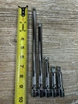 Sk Tools 5 Pc 3 , 4", 8 10" - 3/8 Drive Wobble Extension Set Knurled Fr Ship. Fixed Price $119.95.