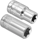 Uxcell 1/4-inch Drive By E8 And E10 External Torx Shallow Socket Set One Size. Fixed Price $17.99.