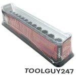 Snap On Tools 112ytmmsy 12 Pc 1/4"dr Fdx Semi-deep 6-point Socket Set 5-15mm. Fixed Price $260.95.