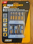 Gearwrench 8pc Bolt Biter 1/4" Hex Nut Driver Impact Extractor Socket Set #86170. Fixed Price $83.69.