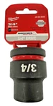 Milwaukee 49-66-6303 3/4" Drive Standard Length Impact Socket 6 Point. Fixed Price $18.99.