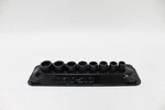 Snap-on 8 Pc. 1/4" Drive 6 Point Metric Shallow Socket Set, 8-15mm, 108imtmm. Fixed Price $88.34.