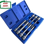 Extra Long Torx Star Bit Socket Set 7 Piece T25-t60 Cr-v "3/8" Drive 110mm(torx). Fixed Price $29.06.
