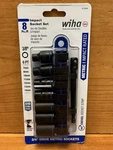 Wiha 72094 8 Piece 3/8" Drive Metric Impact Socket Set. Fixed Price $20.36.