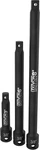 Lexivon Impact Driver Extension Bar Set 3/8" Drive 3-piece 3" 6" & 8" Long114. Fixed Price $13.99.