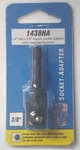 Grey Pneumatic 1438ha 1/4" Hex X 3/8" Square Adapter W/ball Retainer P6b. Fixed Price $16.99.