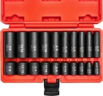 3/8-inch-drive Standard And Deep Impact Socket Set, 6-point Sae Sizes From 5/1... Fixed Price $45.77.