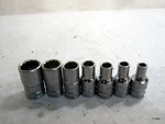 Gearwrench Set Of 7 Sockets Sae See Description. Fixed Price $28.50.
