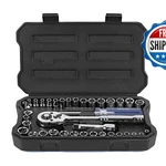 Workpro 39-piece Drive Socket Set 1/43/8 Cr-v Metric And Imperial Sockets. Fixed Price $41.97.
