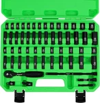 Swanlake 1/4" Drive Impact Socket Set, 56-piece 1/4 Set. Fixed Price $74.99.