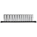 Milwaukee 48-22-9524 13pc 1/2in Drive 12-point Metric Deep Socket Set. Fixed Price $124.99.