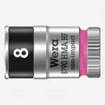 Wera 003723 8790 Hma Hf Zyklop Socket, 1/4" Drive With Holding Function - 8.0mm. Fixed Price $21.74.