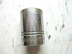 Williams St-628 Usa 6 Pt Point 1/2" Drive 7/8" Sae Socket Chrome Vintage. Fixed Price $6.90.