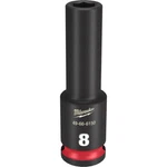Milwaukee 49-66-6150 Shockwave Impact Duty 3/8 Drive 8mm Deep 6 Point Socket. Fixed Price $12.99.