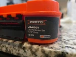 Proto J54130t Sae Socket Set 1/2 Drive Size, 30 Pieces. Fixed Price $225.00.