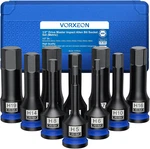 10 Pcs 1/2" Drive Metric Impact Allen Hex Bit Socket Set 42crmo With Storage Cas. Fixed Price $49.66.
