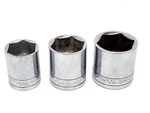 Set Of 3 Sk Tools Sockets 1-1/4", 1-1/8", 41140, 41136, 41132 1/2" Drive 6 Point. Fixed Price $28.45.