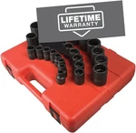 Sunex 2826 1/2-inch Drive 12-point Metric Impact Socket Set, 26-piece. Fixed Price $239.88.