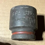 Armstrong Tools 3/4 Drive 1-3/8" Shallow 6 Pt Impact Socket 21-044 - C. Fixed Price $16.50.