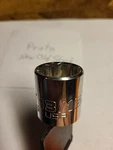 Proto 13/16" Socket 3/8" Dr./12pt. Tool # J5226 Usa Professional Nos New. Fixed Price $9.14.